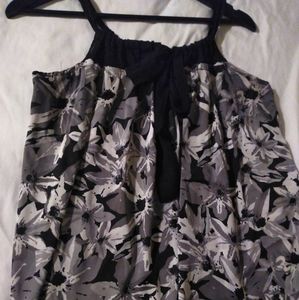 BLOUSE APOSTROPHE SIZE L/G AND COLOR BLAK AND WHITE